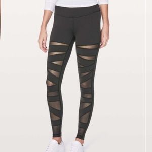 Lululemon luon mesh panel leggings size 2